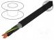 HELUKABEL 10968 Leitungen  JZ-500-C  4G2,5mm2  PVC  schwarz  300/500V  CPR  Eca