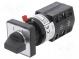 Schalter  Nocken-  Stab.Pos  4  10A  1-2-3  für den Einbau  Pole  3