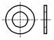Unterlegscheibe  rund  M3  D=7mm  h=0,5mm  A2 Edelstahl  DIN  125A