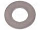 Unterlegscheibe  rund  M3  D=7mm  h=0,5mm  DIN  125A  ISO  7089