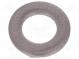 Unterlegscheibe  rund  M5  D=10mm  h=1mm  DIN  125A  ISO  7089