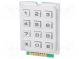 Tastatur  Metall  Anzahl Tasten 12  LED  Metall  200mΩ  1,2N  20mA