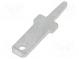 Verbinder  flach  2,8mm  0,8mm  männlich  THT  Messing  verzinnt