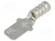 Verbinder  flach  4,8mm  0,5mm  männlich  Klemmverbindung  gerade