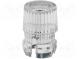 Linse für LED  rund  transparent  3mm