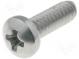 Schraube  UNC4-40x6,4  Kopf  Zylinder  Phillips  Edelstahl  PH1