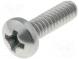 Schraube  UNC6-32x12,7  Kopf  Zylinder  Phillips  Edelstahl  PH2