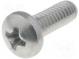 Schraube  UNC8-32x12,7  Kopf  Zylinder  Phillips  Edelstahl  PH2