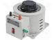 Regulierbarer Automatik Transformator  230VAC  UAusg  0÷260V
