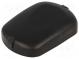 Gehäuse  für Fernbedienung  X 68mm  Y 95mm  Z 20,5mm  ABS  schwarz