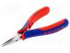 Zange  halbrund  L.Zange 115mm  L.des Arbeitsteils 22,5mm