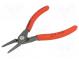 Zange  für Sicherungsringe  L.Zange 140mm  Ring  Innen  Ø 8÷13mm