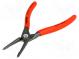 Zange  für Sicherungsringe  L.Zange 180mm  Ring  Innen  Ø 19÷60mm