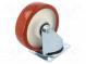 Transportrad  Ø  160mm  W  45mm  H  195mm  Drehrad mit Sperre  350kg