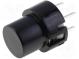 Schalter  für Tastatur  Pos  2  SPST-NO  0,01A/35VDC  schwarz  THT