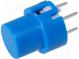 Schalter  für Tastatur  Pos  2  SPST-NO  0,01A/35VDC  blau  THT