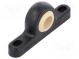 Lager  Steh-  ØInn  10mm  schmiermittelfrei  Maße Fuß  62x10mm