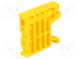 Halter  ZG-G,ZUG,ZUG-G2.5  gelb  B  10mm  Polyamid  TS35  -25÷120°C