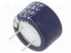 Superkondensator  THT  100mF  5,5VDC  -20÷80%  Ø13,5x8,3mm  50Ω
