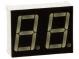 Display  LED  7-segmentig  14mm  grün  2,5-3,5mcd  Kathode  Anz.Z 2