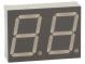 Display  LED  7-segmentig  20mm  rot  4,5-6mcd  Anode  Anz.Z 2  0,8