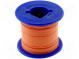 Leitungen  Draht  OFC  30AWG  orange  FEP  250V  100m