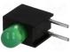 LED  im Gehäuse  grün  3,4mm  Anz.Dioden 1  20mA  60°  2,2÷2,5V
