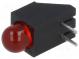 LED  im Gehäuse  rot  5mm  Anz.Dioden 1  20mA  Linse  diffus, rot