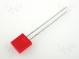 LED  rechtwinklig  7x2,3mm  rot  3,2÷12,5mcd  110°  Front  flach