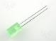 LED  quadratisch  5x5mm  grün  1÷5mcd  110°  Front  flach  20mA