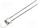LED  5mm  rot  5000÷8000mcd  20°  20mA  2,1÷2,5V  Front  gewölbt