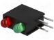 LED  im Gehäuse  rot/grün  3mm  Anz.Dioden 2  20mA  40°