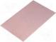 Laminat  Aluminium  1mm  L 160mm  W 100mm  Beschichtung  Kupfer