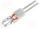 Filament lamp  miniature  BI-PIN  12VDC  60mA  Bulb  T1  Ø  3.3mm