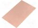 Laminat  FR4  1,5mm  L 160mm  W 100mm  Beschichtung  Kupfer