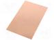 Laminat  FR4  0,8mm  L 160mm  W 100mm  Beschichtung  Kupfer