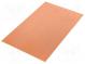 Laminat  FR4  1,5mm  L 160mm  W 100mm  Beschichtung  Kupfer