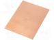 Laminat  FR4  0,8mm  L 100mm  W 75mm  Beschichtung  Kupfer