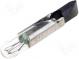 Filament lamp  telephone  T5,5  12VDC  100mA  Bulb  T1 3/4  Ø  5.1mm