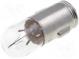 Filament lamp  bayonet  BA7S  12VDC  100mA  Ø  6.6mm  L  20mm