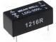 Wandler  DC/DC  11W  UEing 9÷36V  UAusg 2÷32VDC  IEing 350mA  4g