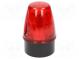 Signalgeber  Licht  Dauerlicht,Blinklicht  rot  LED100  85÷380VDC