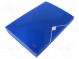 Mappe  A4  blau  Spaltanzahl  6
