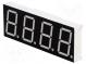 Display  LED  7-segmentig  20,32mm  rot  11mcd  Kathode  Anz.Z 4