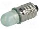 LED lamp  green  E10  24VDC  24VAC  AC lum  800÷1000mcd