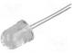 LED  10mm  rot  5000÷8500mcd  30°  Front  gewölbt