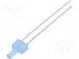 LED  2mm  blau  160÷270mcd  130°  2,6÷3,6V  Front  flach