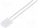LED  rechtwinklig  2x5x7,05mm  bipolar,zweifarbig  9÷20mcd  150°
