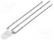 LED  3mm  zweifarbig  gelb / grün  70÷90mcd  270÷350mcd  60°