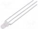 LED  3mm  zweifarbig  gelb/ gelb-grün  70÷170mcd  45÷110mcd  60°